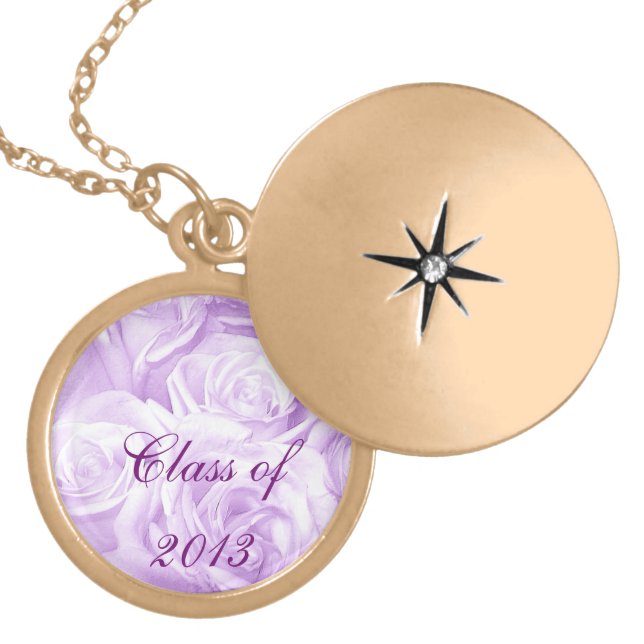 Class of 2013_ gold plated necklace (Front)