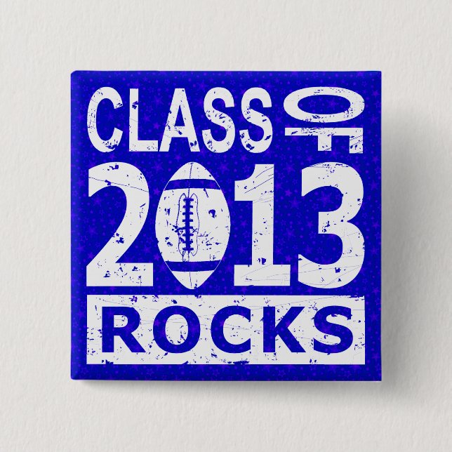 Class Of 2013 Graduation Button (Front)
