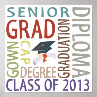 Class of 2013 Graduation Poster