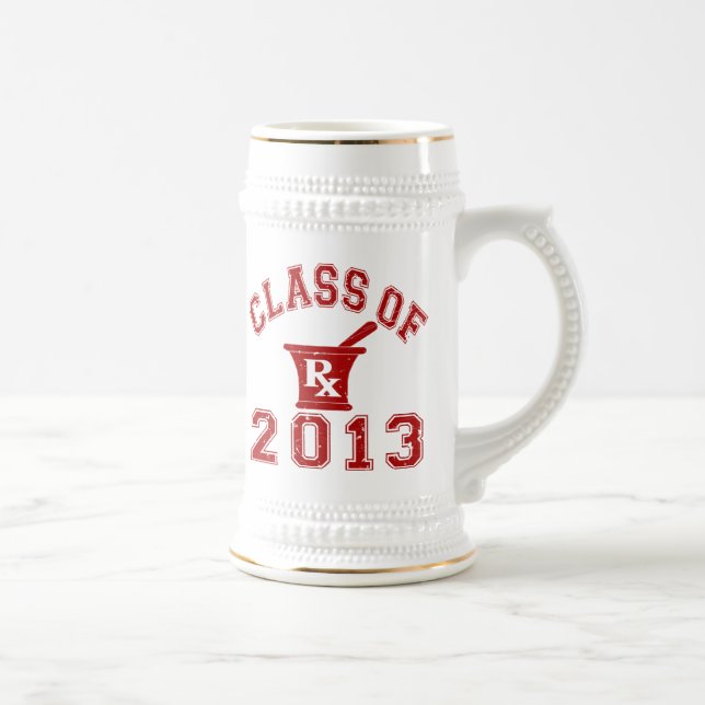 Class Of 2013 Pharmacist Beer Stein (Right)