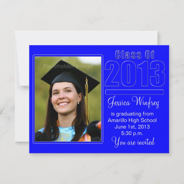 Class of 2013-Photo Graduation Announcement (Front)