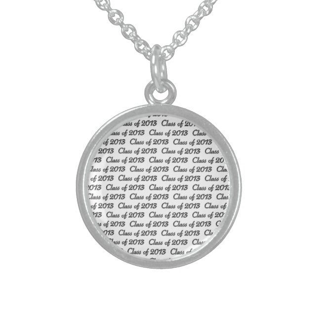CLASS OF 2013 STERLING SILVER NECKLACE (Front)