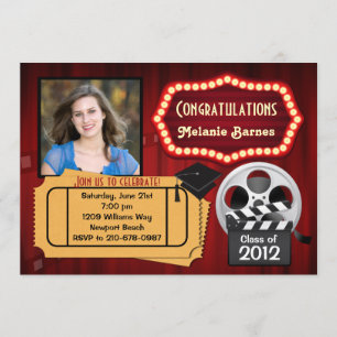 Class of 2013 Theater Graduation Invitation