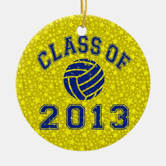 Class Of 2013 Volleyball Ornaments