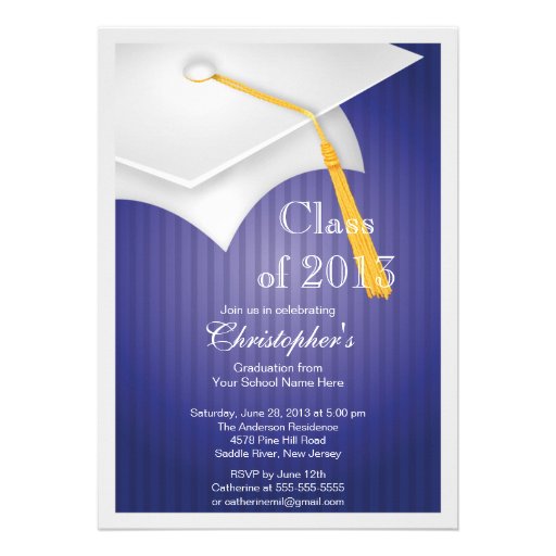 Custom Graduation Invitations 2013 6