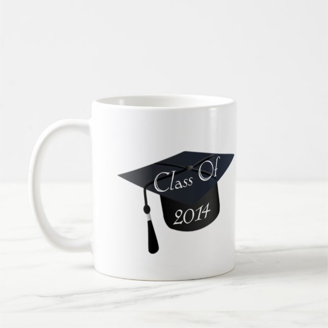 Class Of 2014 Graduation Cap Coffee Mug (Left)