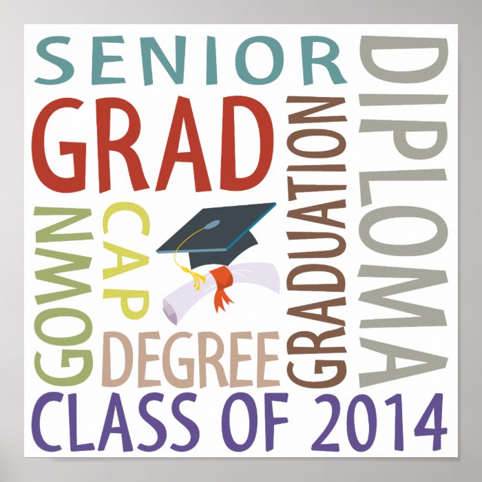 Class of 2014 Graduation Posters