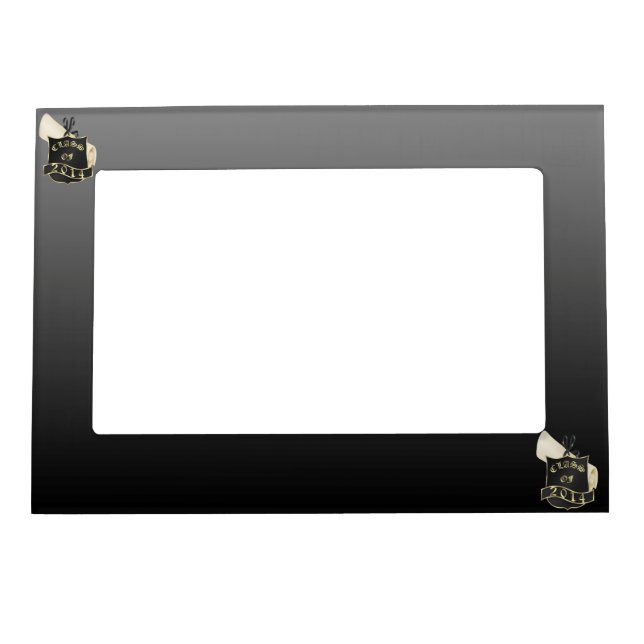 Class of 2014 Shield and Diploma Magnetic Picture Frame (Front)