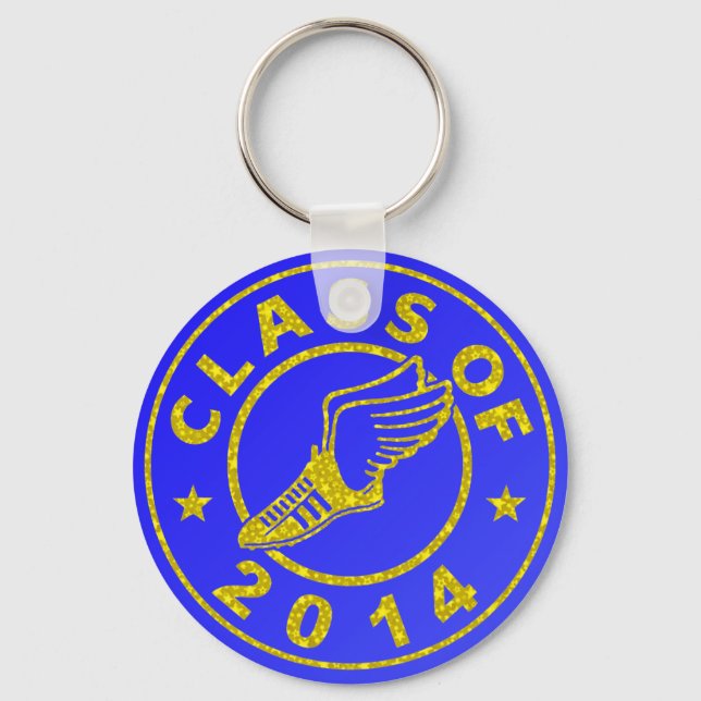 Class Of 2014 Track & Field Keychain (Front)