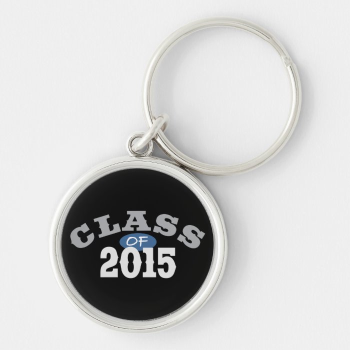 Class Of 2015 Blue Keychains