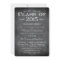 Class of 2015 chalkboard graduation party invite