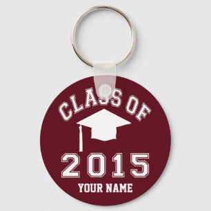 Class Of 2015 Graduation Keychain