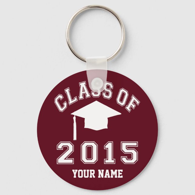 Class Of 2015 Graduation Keychain (Front)