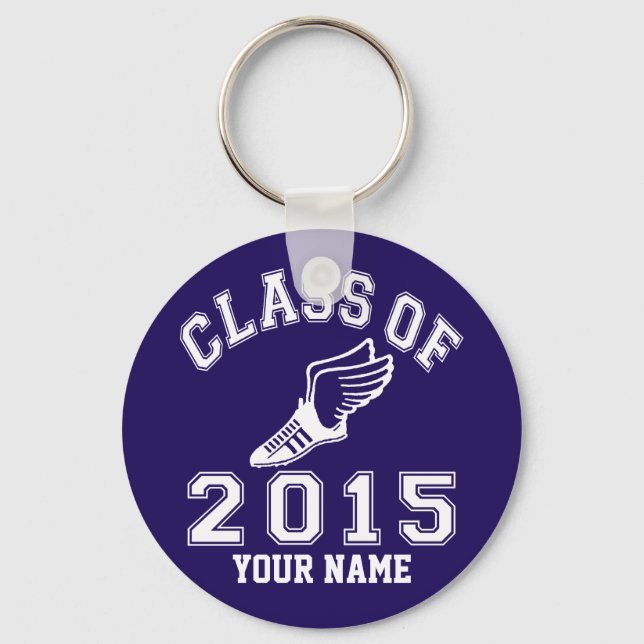Class of 2015 Track Keychain (Front)