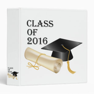 Class of 2016 3 ring binder