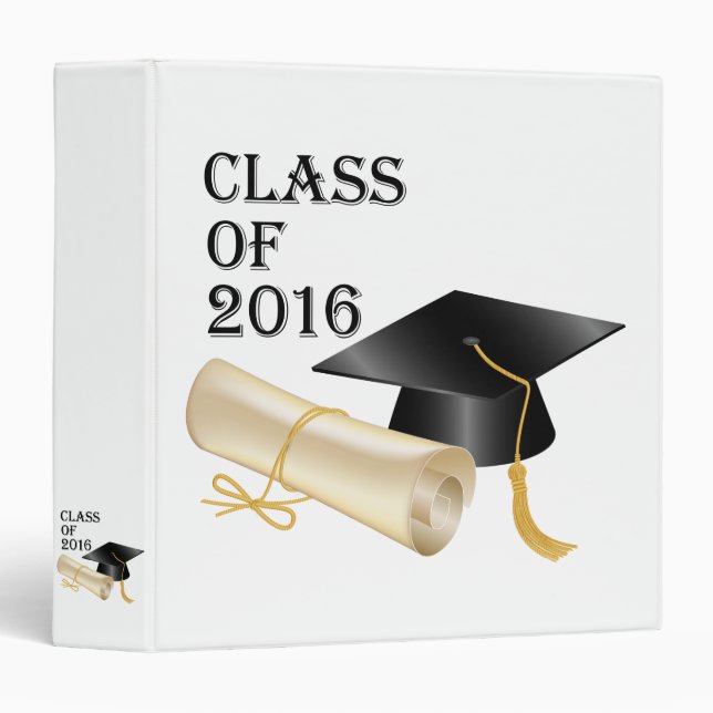 Class of 2016 3 ring binder (Front/Spine)