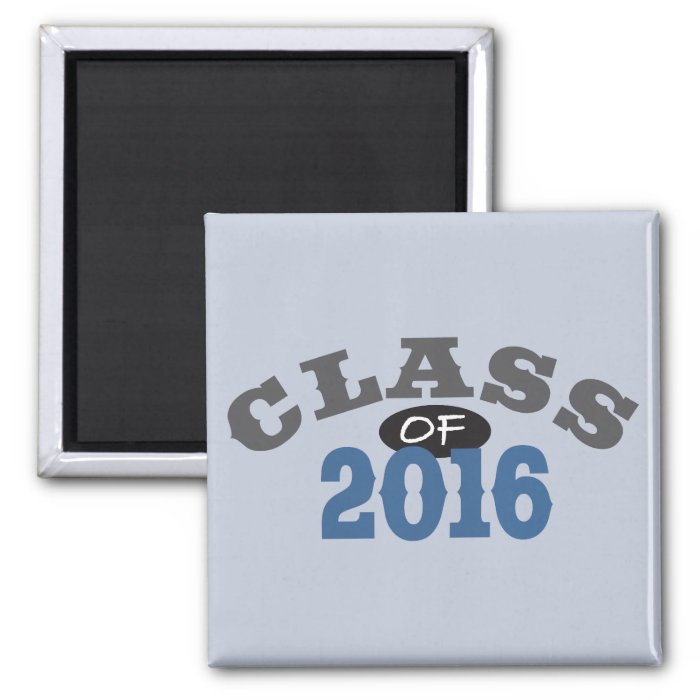 Class Of 2016 Blue Refrigerator Magnet