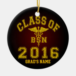 Class Of 2016 BSN Ceramic Ornament