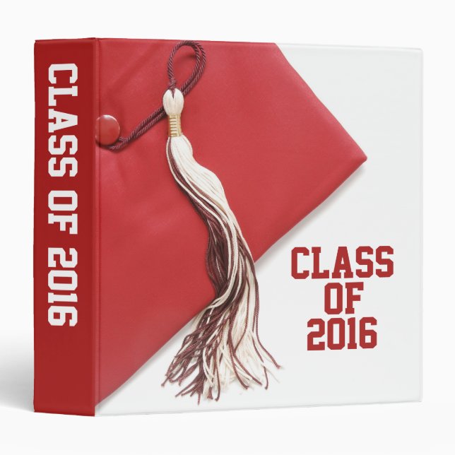 Class of 2016 Graduation 1.5" Photo Album 3 Ring Binder (Front/Spine)