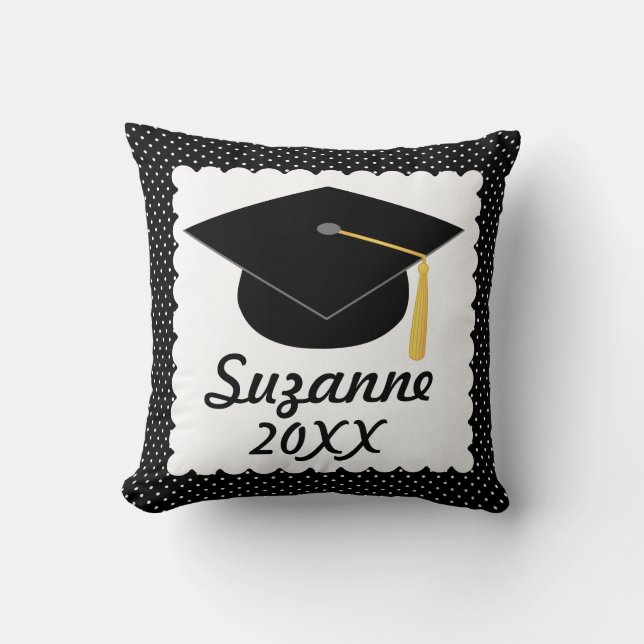 Class Of 2016 Graduation Personalized Pillow (Front)