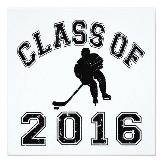 Class of 2016 Hockey Card
