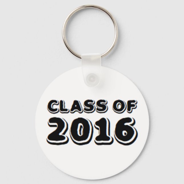 class of 2016 keychain (Front)