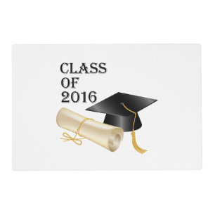Class of 2016 placemat