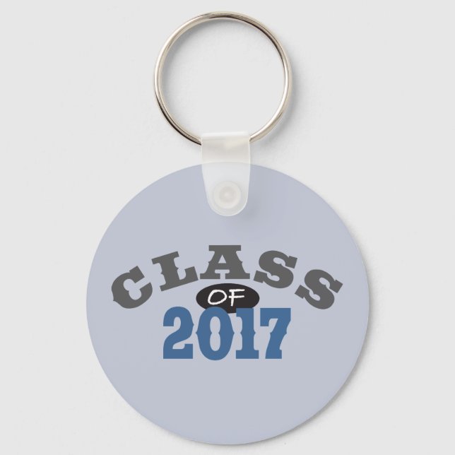 Class Of 2017 Blue Keychain (Front)