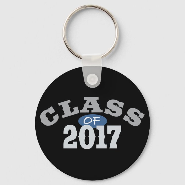 Class Of 2017 Blue Keychain (Front)