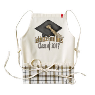 Class of 2017 Celebrate Good Times Graduation Gift Zazzle HEART Apron