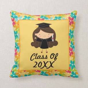 Class Of 2017 Graduation Throw Pillow Gift