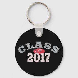 Class Of 2017 Red Keychain