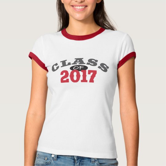 Class Of 2017 Red T-Shirt