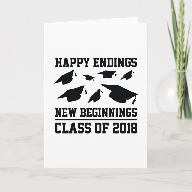 Class Of 2018 Card (Front)