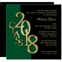 graduation invitations 2018