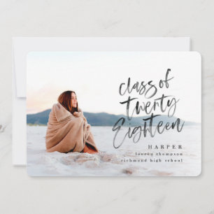 Class of 2018 graduate announcement