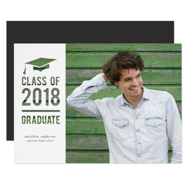 Class Of 2018 Graduation Invitation Announcement