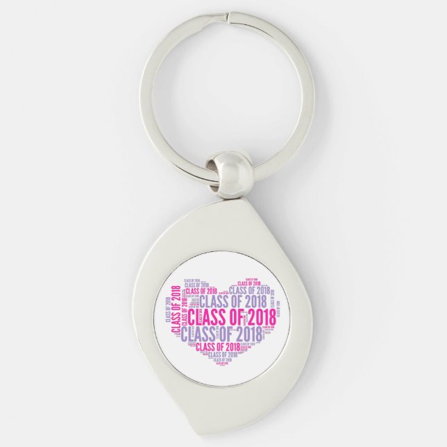 Class of 2018 keychain (Front)