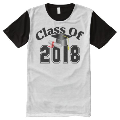 Class of 2018 Senior Graduate All-Over-Print Shirt