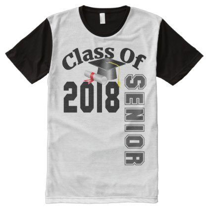 Class of 2018 Senior Graduate All-Over-Print T-Shirt