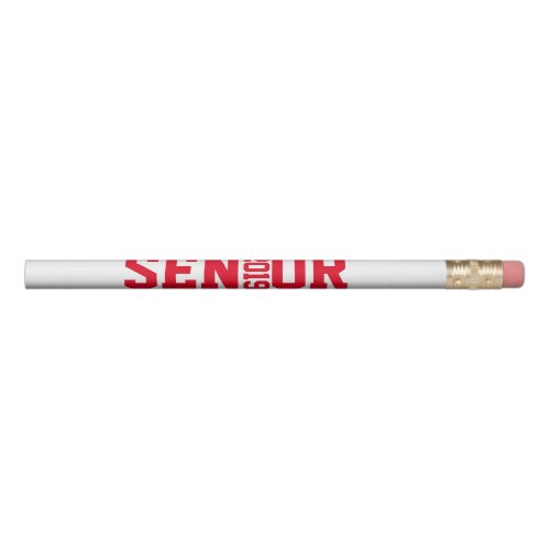 Class of 2019 Block Letter Senior Graduation Pencil