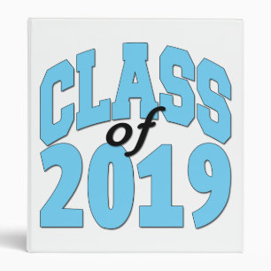 Class of 2019 blue binder