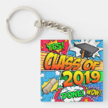 Class of 2019 Comic Book Keychain