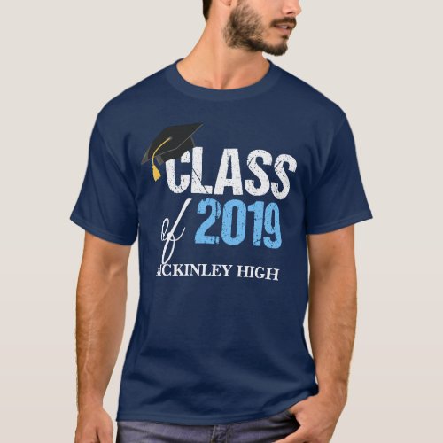 Class of 2019 Custom Senior Graduation Day T_Shirt