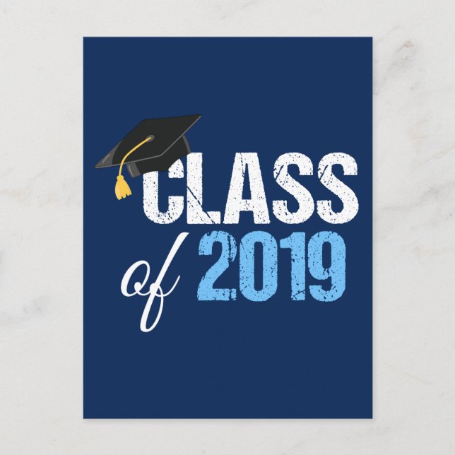 Class of 2019 Senior Graduation Postcard (Front)