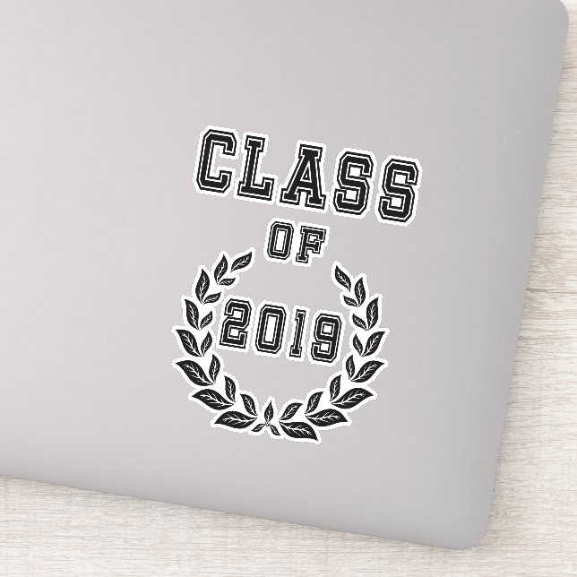 Class of 2019 sticker (Detail)