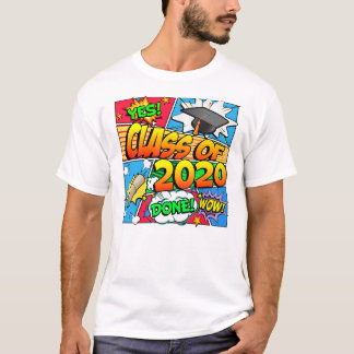 Class of 2020 Comic Book T-Shirt