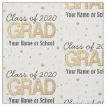 Class of 2020 Confetti Graduation Party Custom Fabric