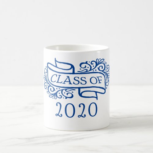 Class of 2020 Custom Year and Colors Graduation Coffee Mug