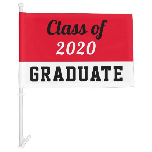 Class of 2020 Graduate Car Flag